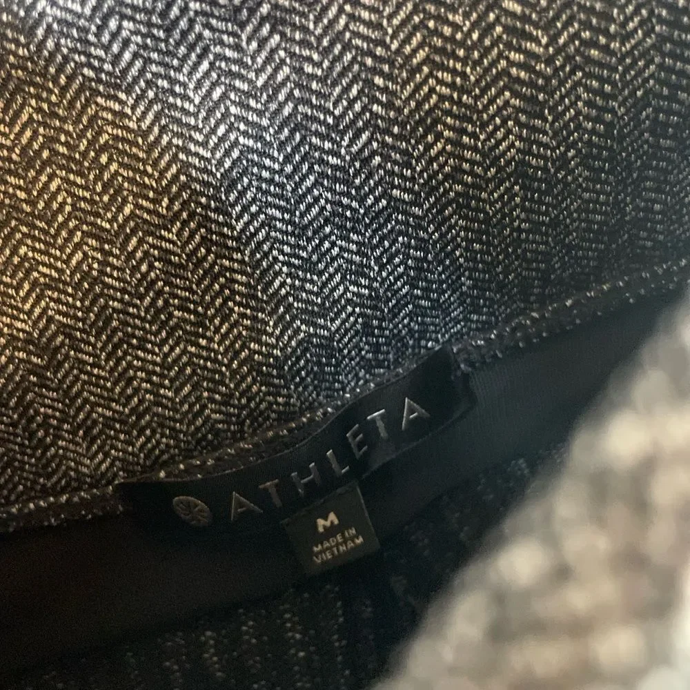 Athleta Gray Leggings Size Medium